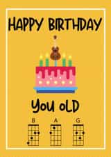 bag old Birthday Card 13432 created by Lloyd Crowley