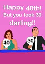 Strictly 40th Birthday created by Frankie & Eric