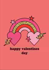 happy valentines day heart Valentines Day Card 41960 created by @sophie robbens