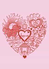 happiness love Valentines Day Card 16617 created by marnie  makes