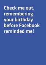 funny facebook Birthday Card 14755 created by cardbored