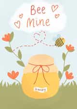 be mine honey Valentines Day Card 21209 created by FluffyBee