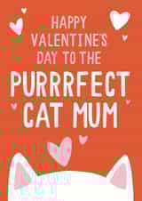 Purrrfect Cat Mum Valentine's Day Card created by Jessica Harvey