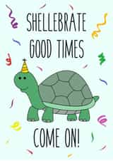 shell pun Birthday Card 21217 created by @lbandlissy