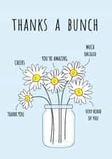 Thank you Daisy Card created by The Northern Bird