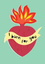 Burn for you Anniversary Card created by Nelly's Treasures