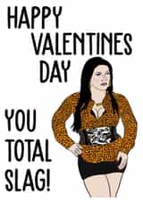 eastenders kat slater Valentines Day Card 42969 created by Sassybat Designs