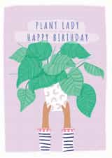 plants plant lady Birthday Card 20643 created by Little Mono