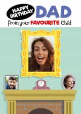 Personalised Birthday Photo Card created by Ryk60 - dad father Birthday Personalised Photo Card 20851