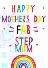 fab rainbow Mothers Day Card 17744 created by Earlybird