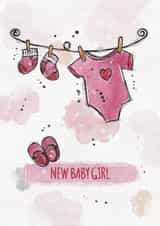 new baby New Baby Card 21051 created by Catherine Bancroft