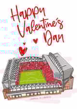 liverpool liverpool fc Valentines Day Card 46966 created by Moo & Snip