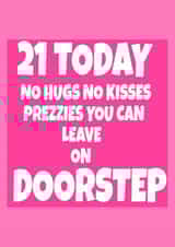 21 today Birthday Card 13544 created by RASAR