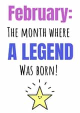 february star Birthday Card 21163 created by CozzaCreations