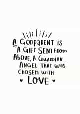 godparent godmother Love & Friendship Card 14678 created by Ellie Ellie