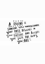 friend best friend Love & Friendship Card 14683 created by Ellie Ellie