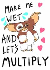 gizmo gremlins Card 43743 created by Swazzdraws