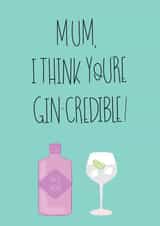 mum think Mothers Day Card 13631 created by Laura Did That