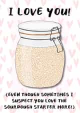 love you Valentines Day Card 37196 created by O WHAT A FEELING