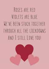 Lockdown Valentines created by Ginger Rose