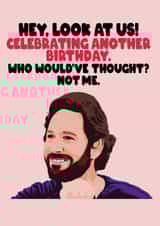 Rudd Paul Rudd Birthday Card 20511 created by GOAT Creative