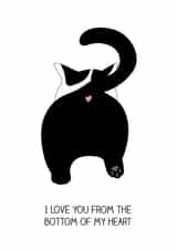 I love you from the bottom of my heart created by Gaukycreates