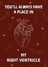 Right Ventricle Anniversary Card created by Cards from Designers