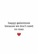 galentines gal Valentines Day Card 21171 created by Jane Jinn