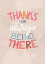 Thanks for Thank You Card 2521 created by Designed by Zena