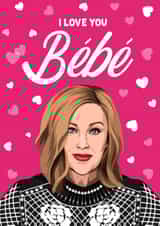 Cute Valentines Day - Schitts Creek - Moira Rose - I Love You Bebe created by All Things Banter