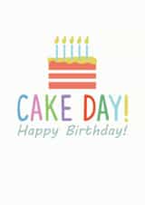 cake candles Birthday Card 21192 created by Luella York
