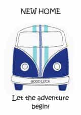 New home let the adventure begin New Home Card 20172 created by Shereen M Designs