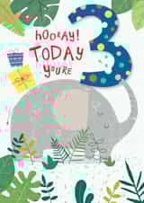 3 3rd Birthday Card 19194 created by cory reid