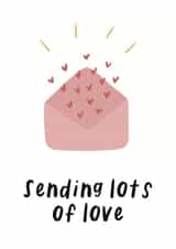 sending love Love & Friendship Card 21275 created by Aspyn + Elodie