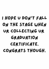fall stage Graduation Card 21268 created by ingénue illustrated