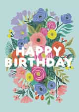 classic female Birthday Card 16388 created by Lomond Paper Co.