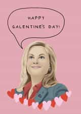 galentine girls Valentines Day Card 39932 created by Troubled Tuesday