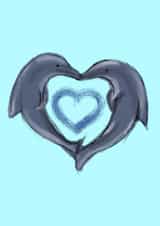 love heart Valentines Day Card 21290 created by Charlotte Oxenham
