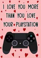 love you Valentines Day Card 15587 created by Gee Designs