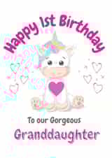 1st first Birthday Card 21300 created by Rachel Elizabeth Designs