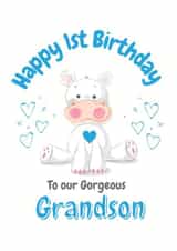 1st 1 Birthday Card 21301 created by Rachel Elizabeth Designs