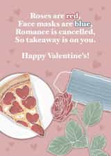 roses poem Valentines Day Card 45820 created by Little Eden Studio