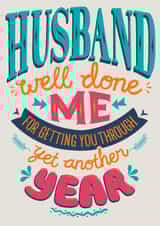 Husband Well Valentines Day Card 20240 created by Dan McFadden