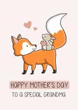 special grandma Mothers Day Card 17297 created by Creaternet