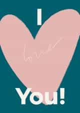 I love you!  created by Amy Buckley Design