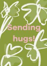 Sending a hug card created by Amy Buckley Design