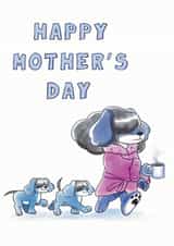 coffee children Mothers Day Card 37756 created by Chantelle Carney