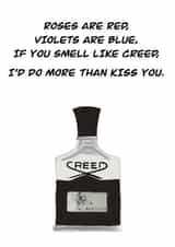 Creed Aventus Valentines Day Card 47110 created by Lizzie Mccormac