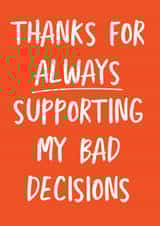 Thanks for always supporting me created by @tikkled.pink