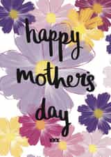 flowers floral Mothers Day Card 38817 created by Triple Kiss Designs